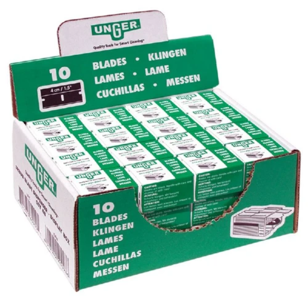 Lâminas para limpeza de vidros, carbono